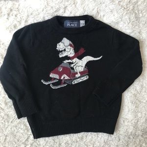 EUC - Children’s Place Dino Sweater  12-18 Months